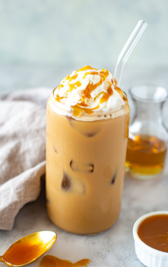 Iced Caramel Latte